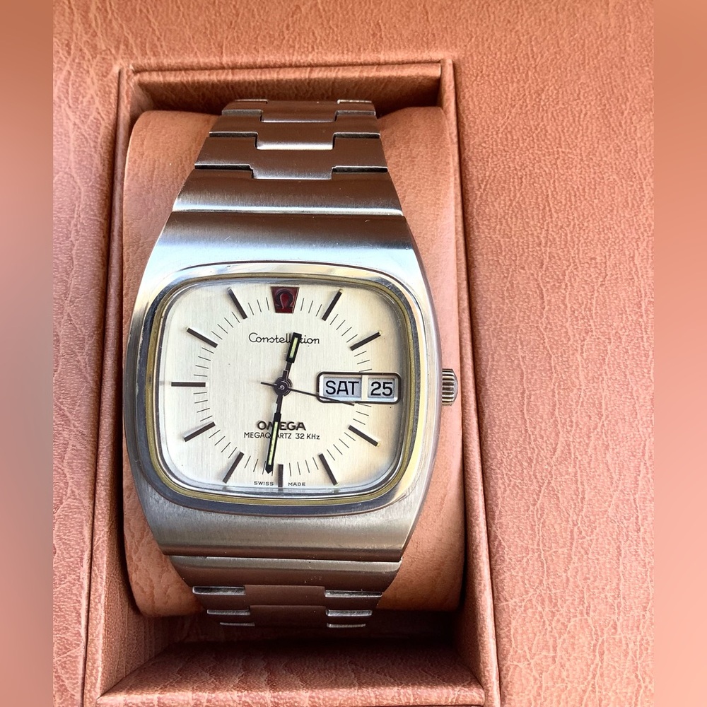 Omega Men's Stainless Steel mens Watch 🌟